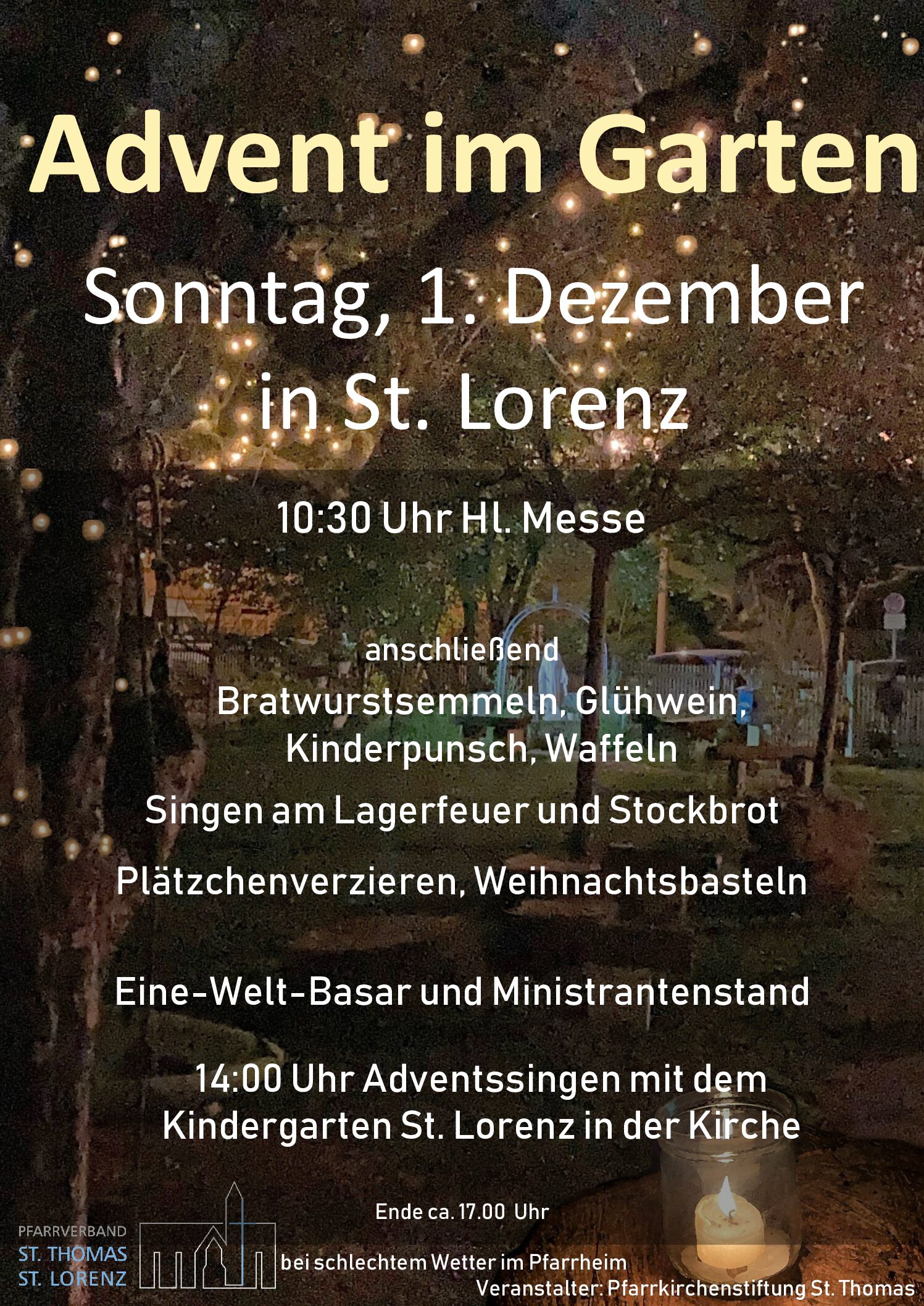 Advent im Garten in St. Lorenz