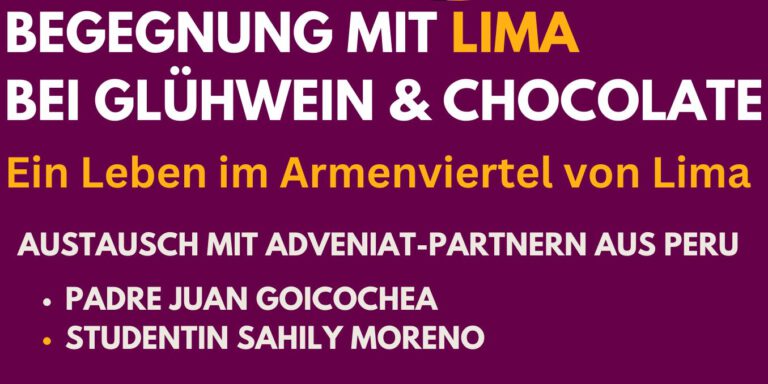 Begegnung mit Lima bei Glühwein & Chocolate