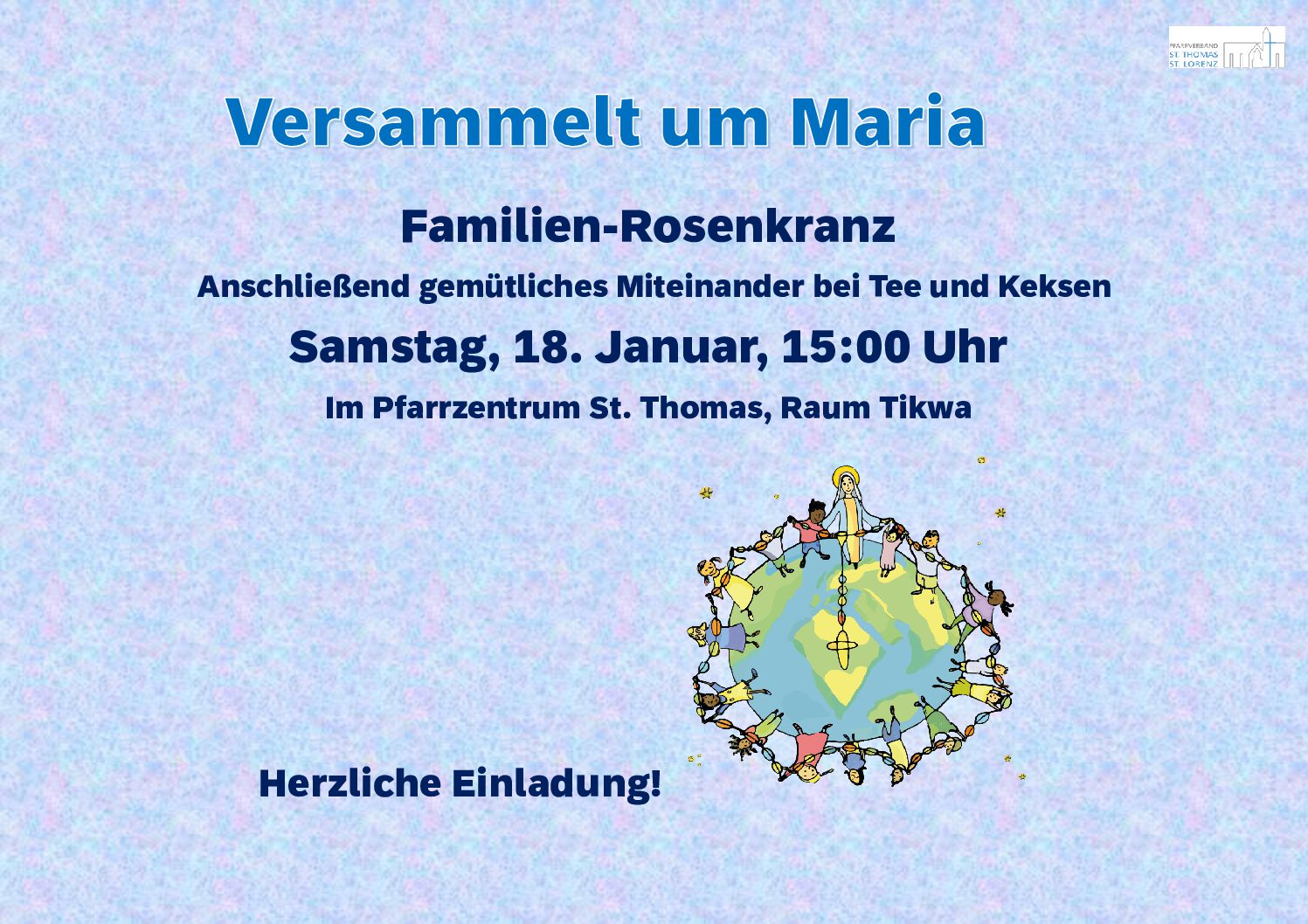 Familien-Rosenkranz in St. Thomas