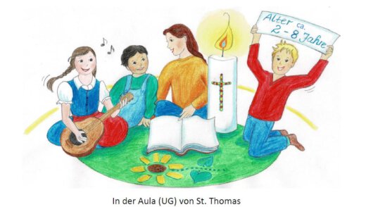 <b>Kindergottesdienst in </br>St. Thomas</b>